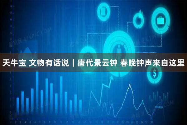 天牛宝 文物有话说｜唐代景云钟 春晚钟声来自这里