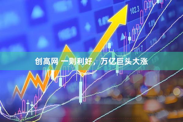 创高网 一则利好，万亿巨头大涨
