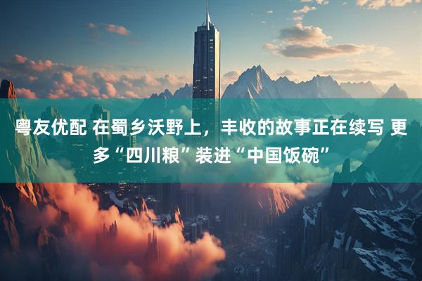 粤友优配 在蜀乡沃野上，丰收的故事正在续写 更多“四川粮”装进“中国饭碗”